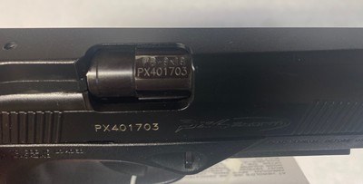 Beretta full-size PX-4 9mm 17 rd mag case, 2 rear straps & sleeve - Image 5 of 17