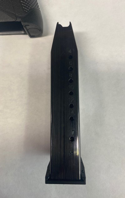 Beretta full-size PX-4 9mm 17 rd mag case, 2 rear straps & sleeve - Image 13 of 17