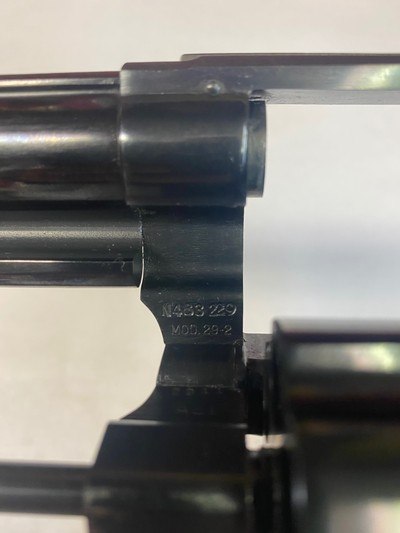 Smith & Wesson Model 29-2 w/a 6 1/2” barrel and wood box - Image 6 of 19