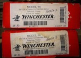 WINCHESTER (2) 94AE CONSECUTIVE SERIAL # - 3 of 3