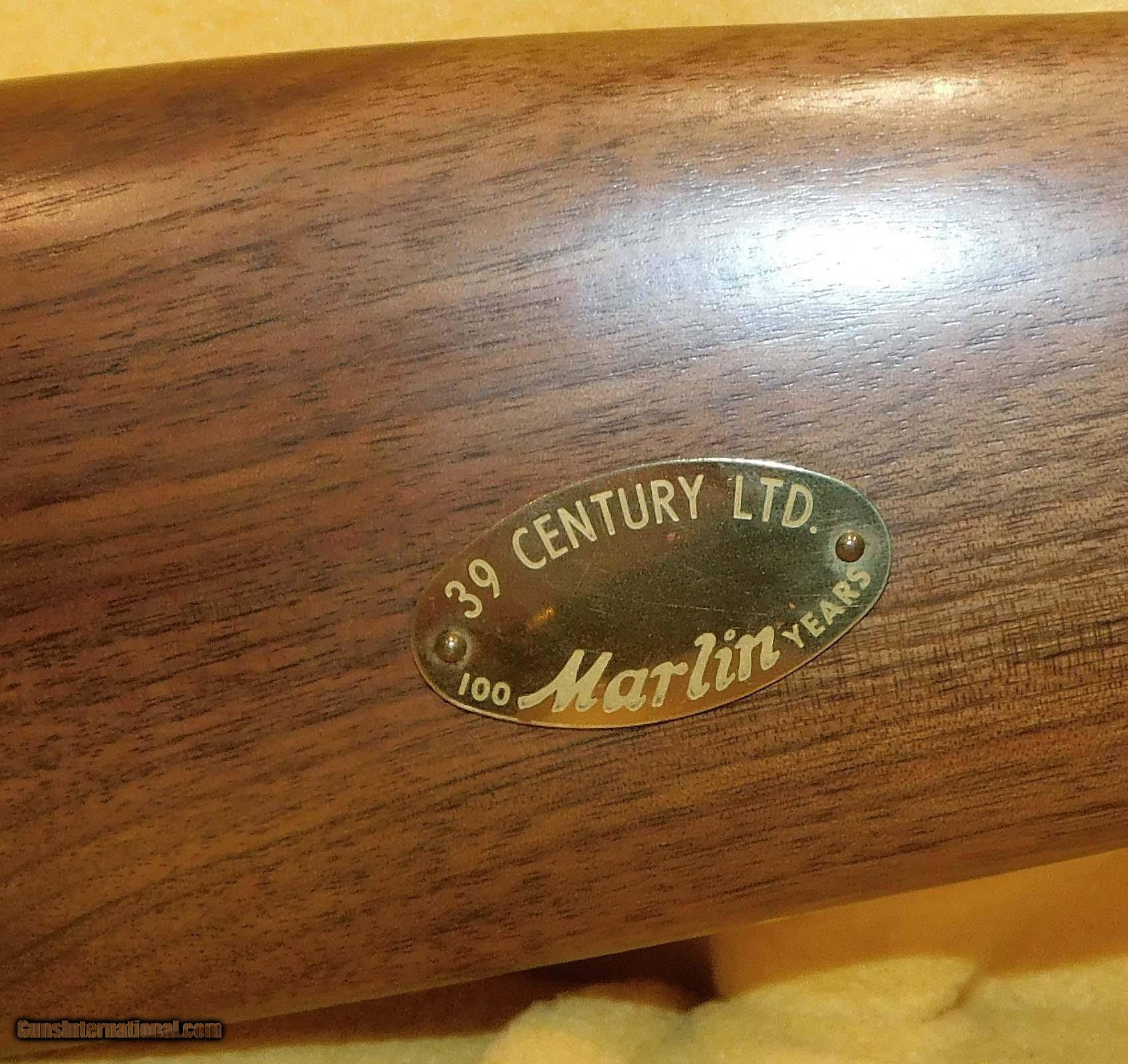 Marlin 39 century limited serial numbers