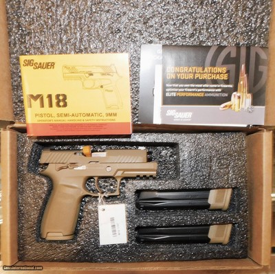 SIG SAUER M18 COMMEMORATIVE