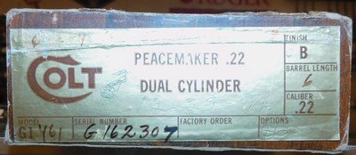 COLT PEACEMAKER .22 - Image 10 of 10