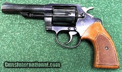 Colt Viper Blue 4 Inch .38 Special 1977 In Excellent Original Condition with Archives Letter