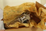 Smith and Wesson Model 34-1 NIB NIckel 4