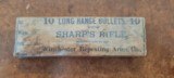 Sharp's Rifle Bullets Full Box Winchester - 1 of 4