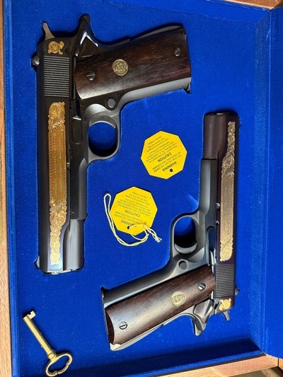 State of Hawaii Assn of Police Colt 1911 pair