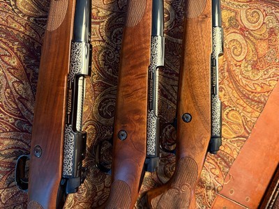 Winchester Custom Shop N America Game Series set #27 Model 70 WSM’s - Image 7 of 13