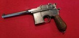Mauser C'96 "Broomhandle" 1911 - 1915 Manufacture (7.63 Mauser 7.63 X 25 mm) - 1 of 11