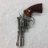 Colt Python .357 mag. 4" barrel Nickel - 7 of 9