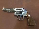Smith Wesson 48-4 .22 Mag Cal. ( Rare Nickel Finish ) 4” barrel - 1 of 8
