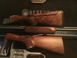 Beretta Model 692 silver receiver 12 gauge sporting with extra stock - 9 of 13