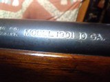 Winchester Model 1901 10 Gauge Overall condition 90% - 2 of 8