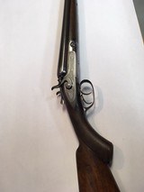 Parker Bros. 12 GA, 1872 Damascus side by side 32 inch barrel, Double Hammer - 1 of 14