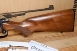 CZ 452 - 2E Left Hand 22 LR Rifle Timney Trigger With Box Checkered Walnut CZ-USA - 2 of 12