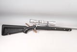 Ruger M77 MARK II 243 Stainless All Weather Skeleton Boat Paddle Stock 20