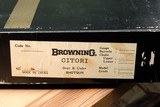 Browning Citori 410 Sporting Model Straight Grip English Stock 26