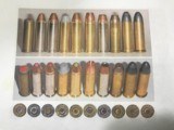 Over 170 Shells. From .475 A&M .470 CAPSTICK to .41 Rimfire and Pin Fire plus WOODEN rimfire - 15 of 15