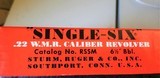 Ruger Old Model ”Single Six” Convertible 22 W.M.R. (Magnum) / 22LR Convertible Revolver - 5 of 9