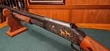 Winchester Model 97 Engraved and Gold Inlaid 20 Gauge - 2 of 5