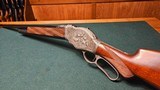 Gold and Silver Inlaid Winchester Model 1887 Shotgun