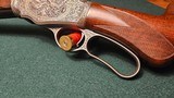 Gold and Silver Inlaid Winchester Model 1887 Shotgun - 2 of 9