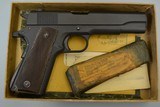 1911 1911a1 Remington Rand Boxed with paperwork, Mint - 4 of 8
