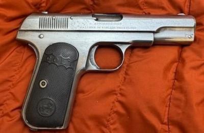 Colt 32 Pocket Hammerless Pre-war Early Built 1903