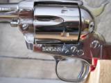Colt Single Action Army Sheriffs Model Nickel finish - 4 of 14