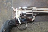 Colt Single Action Army Third Generation 4.75" barrel 45 Colt, Nickel Finish - 7 of 14