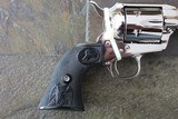 Colt Single Action Army Third Generation 4.75" barrel 45 Colt, Nickel Finish - 6 of 14