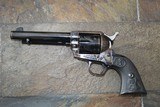 Colt Single Action Army Model P1850 Factory Engraved 45 Colt - 1 of 15