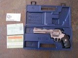Colt Anaconda
6" barrel .44 Mag Stainless with original box - 9 of 15