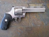 Colt Anaconda
6" barrel .44 Mag Stainless with original box - 5 of 15