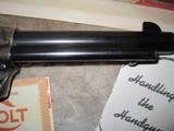 Colt Single Action Army 5 1/2 45 LC with Stagecoach Box - 4 of 15
