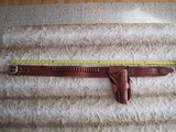 Classic Old West Style NRA Ranger style Holster and Gun Belt - 10 of 15