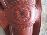 Classic Old West Style NRA Ranger style Holster and Gun Belt - 4 of 15