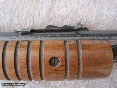 Winchester Model 62 .22 Short-Non Gallery Gun U Shape Loading Port - Image 6 of 15