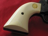 1989 Colt SAA 7-1/2 inch Full Royal Blue 45 LC Factory Elephant Ivory - 12 of 15