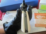 1991 COLT SAA 4.75" FULL ROYAL BLUE 45 LC FACTORY ELEPHANT IVORY COLLECTOR GRADE - 13 of 15
