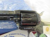1991 COLT SAA 4.75" FULL ROYAL BLUE 45 LC FACTORY ELEPHANT IVORY COLLECTOR GRADE - 3 of 15