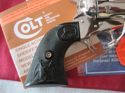 Colt Single Action Army Custom Shop Nickel 45 Colt 4 3/4" Collector Quality - Image 7 of 15
