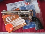 Colt Single Action Army Custom Shop Nickel 45 Colt 4 3/4" Collector Quality - 2 of 15
