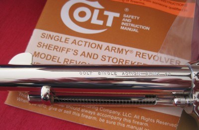 Colt Single Action Army Custom Shop Nickel 45 Colt 5 1/2" Collector Quality - Image 6 of 15