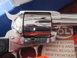 Colt Single Action Army Custom Shop Nickel 45 Colt 5 1/2" Collector Quality - Image 9 of 15