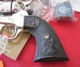 Colt Single Action Army Custom Shop Nickel 45 Colt 5 1/2" Collector Quality - Image 4 of 15