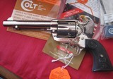 Colt Single Action Army Custom Shop Nickel 45 Colt 5 1/2" Collector Quality - Image 3 of 15