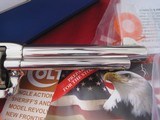 Colt Single Action Army Custom Shop Nickel 45 Colt 5 1/2" Collector Quality - Image 10 of 15