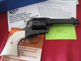 1998 COLT SAA 4.75" 45LC ROYAL BLUE COLOR CASE FACTORY ELEPHANT IVORY - Image 7 of 15