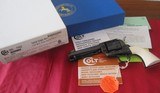 1998 COLT SAA 4.75" 45LC ROYAL BLUE COLOR CASE FACTORY ELEPHANT IVORY - Image 1 of 15
